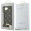 Guess Peony Script Logo MagSafe iPhone 16e Case Black