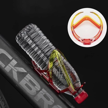 Rockbros FK338 Bike Bottle Holder - Red and Yellow