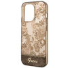 Guess Porcelain Collection - Etui iPhone 14 Pro (ochre)