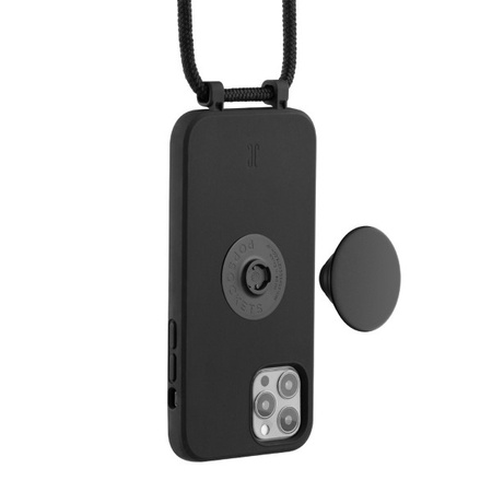 Etui JE PopGrip iPhone 12 Pro Max 6,7"czarny/black 30161 AW/SS23 (Just Elegance)