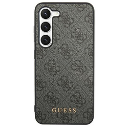 Oryginalne Etui GUESS Hardcase GUHCS24LG4GFGR do Samsung S24 Ultra (Classic logo / czarny)