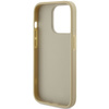 Guess Glitter Script Big 4G Hülle für iPhone 15 Pro Max – Gold