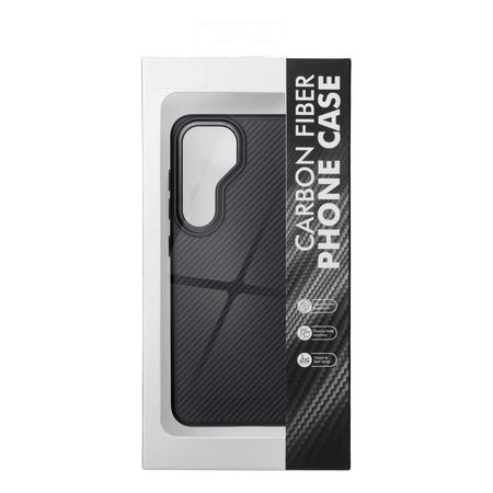 Carbon Elite Mag Cover kompatybilny z MagSafe pasuje do SAMSUNG S25 czarny