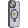 Ferrari FEHMP15SUSCAK iPhone 15 6.1" black/black hardcase Ring Stand 2023 Collection MagSafe