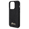 Guess nakładka do iPhone 14 Pro 6,1&quot; GUHCP14LPSFDGSK HC SEQUIN SCRIPT METAL czarna