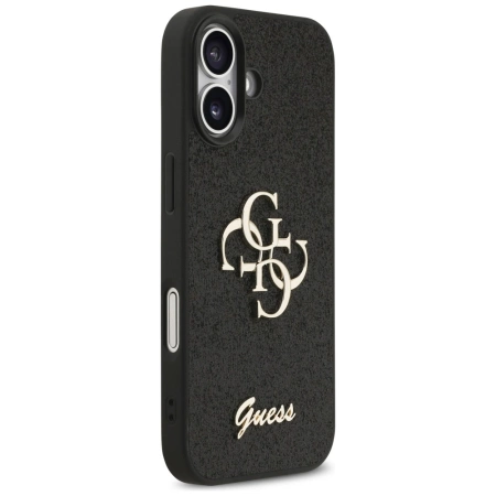 Etui Guess 4G Strap 4G Classic Logo na iPhone 17 - czarne