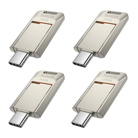 HOCO pendrive USB A + USB C UD17 64GB USB3.0