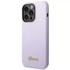 Guess Silicone Vintage - Etui iPhone 14 Pro Max (fioletowy)