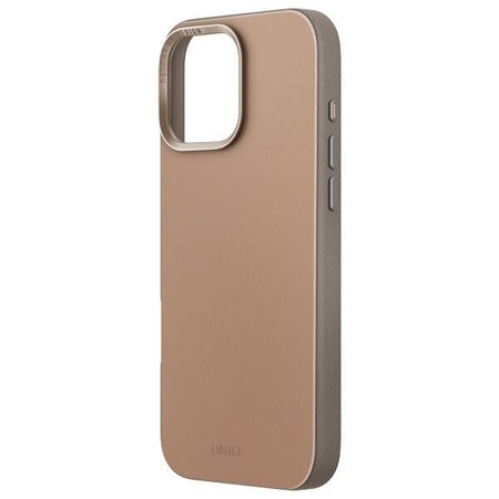 Etui IPHONE 16 PRO MAX UNIQ Lyden DS Magclick Charging Flint szare