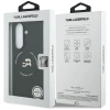 Etui Karl Lagerfeld Karl&Choupette Logo MagSafe na Samsung Galaxy Z Fold7 - czarne