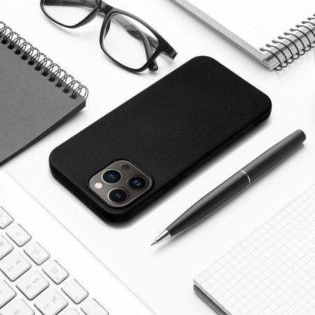 Futerał SILICONE do IPHONE 15 PRO MAX czarny