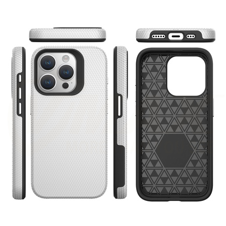 Vmax nakładka Triangle Case do Samsung Galaxy A35 5G srebrna