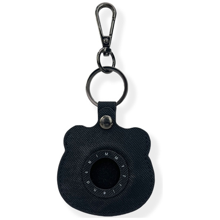 Etui na lokalizator / brelok Nimmy Big   Eyed Pet 2.0 Panda czarny