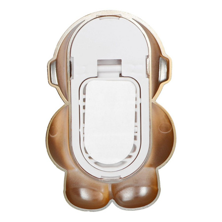 Stojak na telefon ASTRONAUTA - naklejany - biały