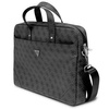 Original Case LAPTOP 16" Guess Saffiano 4G Hot Stamp Triangle Logo black