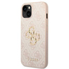 Guess 4G Big Metal Logo - Etui iPhone 14 (różowy)