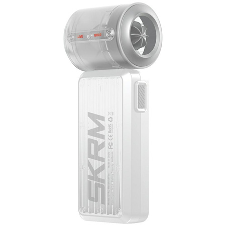 Wiatrak ręczny Skinarma Gyro 4000 mAh    biały