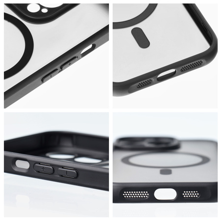 Futerał FULL MATTE MAG COVER kompatybilny z MagSafe do SAMSUNG A36 czarny