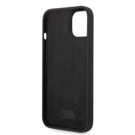 Karl Lagerfeld Silicone NFT Choupette - Etui iPhone 14 Plus (czarny)