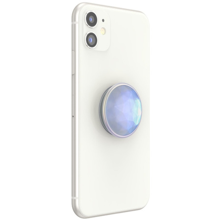 Uchwyt i podstawka do telefonu           Popsockets Luxe Iridescent Dichroic Diamond Frosted 806539
