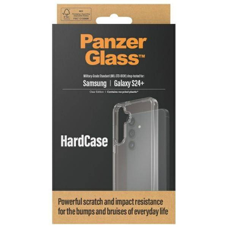 Schutzhülle SAMSUNG GALAXY S24+ PanzerGlass HardCase (1214) transparent
