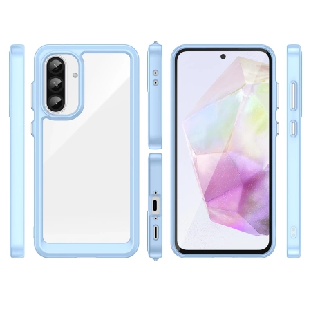 Outer Space Case Samsung Galaxy A26 Blue