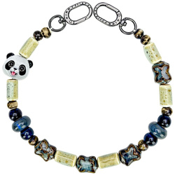 Zawieszka na torebkę handstrap Nimmy New Big Eye Cute Pets 2.0 czarny