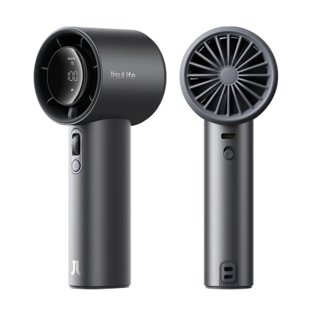 Jisulife Handventilator Pro1 S FA53PRO Mini-Gebläse Tragbarer USB-Ventilator - Dunkelgrau