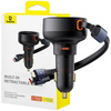 Baseus Enjoyment USB-C car charger with USB-C / Lightning 60W cable - black