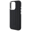 Original Case IPHONE 16 PRO Mercedes Hardcase Silicone Vertical Tonal Stripes MagSafe (MEHMP16L23SUVSK) black