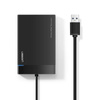 Ugreen kieszeń na dysk HDD SSD obudowa dysku SATA 2,5'' USB 3.0 czarny (30847)