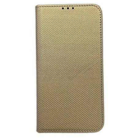 Etui Smart Magnet book iPhone 15  6.1"złoty/gold