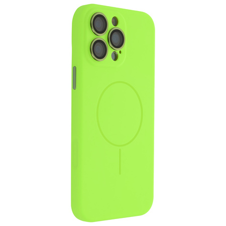 Nakładka Ultra Trendy Vivid Thin Mag do iPhone 15 Pro 6,1" zielona