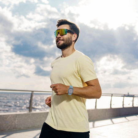 Tech-Protect Silikonarmband für Apple Watch 4/5/6/7/8/9/SE (38/40/41 mm) – Schwarz