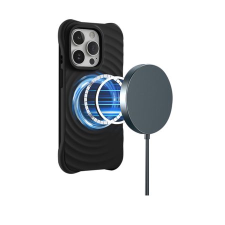 Nakładka Circle Mag do iPhone 14 Pro Max 6,7" czarna
