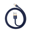 Baseus kabel Cafule USB - Lightning 1,0 m 2,4A złoto-niebieski