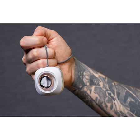 Smart Ring R11M- inteligentny pierścień ze stali ze stacją ładującą rozmiar 12 (21,4mm) złoty