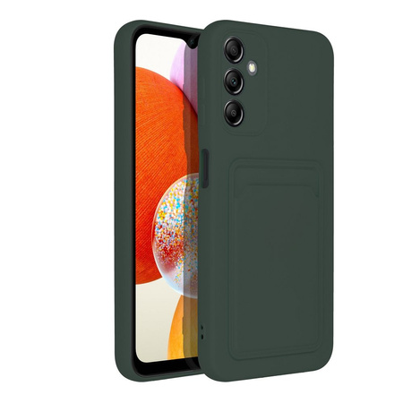 Futerał CARD CASE do SAMSUNG A14 5G / A14 4G zielony