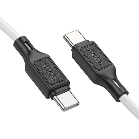 HOCO kabel Typ C do Typ C 3A 60W X90 1 m biały