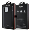 Tumi TUHMP15XRBAK iPhone 15 Pro Max 6.7"czarny/black hardcase Leather Balistic Pattern MagSafe