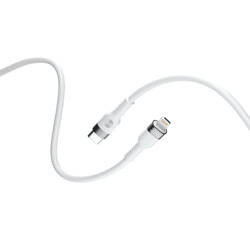 Forever kabel Flexible USB-C - Lightning 2,0 m 20W biały