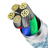 Baseus Dynamic kabel USB Typ C - Lightning Power Delivery 20W 2m  niebieski (CALD000103)
