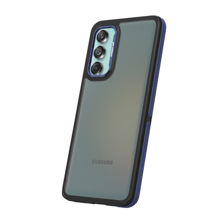 Nakładka Crystal Black do Samsung Galaxy M55 5G niebieska