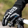 Rockbros Fahrradhandschuhe, isoliert, lang, Größe: L - Schwarz und Grau