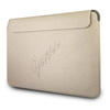 Guess Sleeve GUCS13PUSASLG 13" złoty /gold Saffiano Script