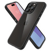 Spigen Crystal Hybrid, matte black - iPhone 15 Pro