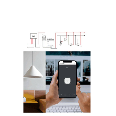 Sonoff POW R3 Smart Switch Wi-Fi Relay Meter Electric Power Consumption Meter (POWR3)
