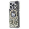 Original Case IPHONE 16 PRO MAX Hello Kitty Hardcase Liquid Glitter Fever MagSafe (HKHMP16XLGDIK) black-gold