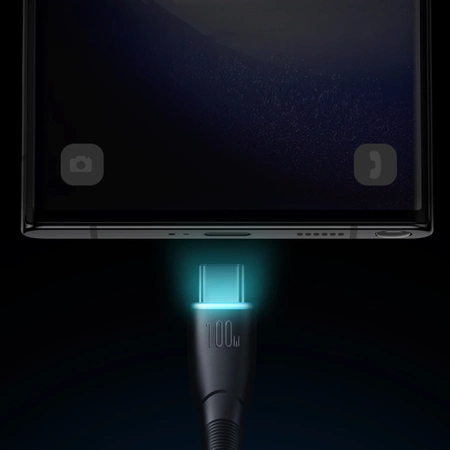 Joyroom Starry-Serie SA32-AC6 100 W USB-A/USB-C-Kabel 1 m – Schwarz