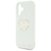 Original Handyhülle IPHONE 16 Guess Hardcase IML Heart (GUHCP16SHCHGSPT) transparent